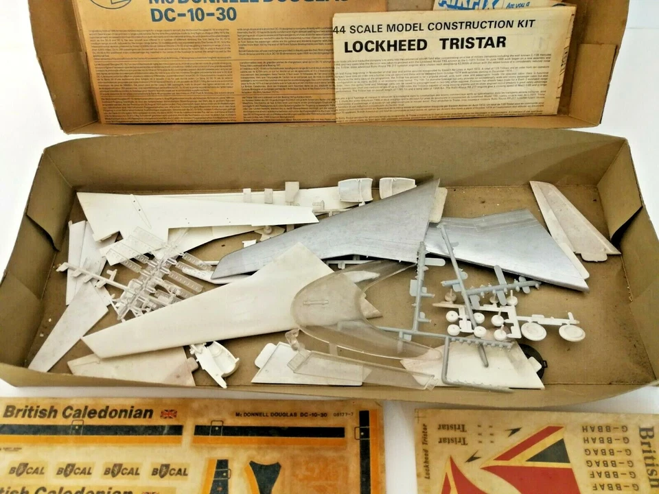 AIRFIX 1/144 AEREI - Mc Donnell Douglas DC-10-30 - Lockeed Tristar 2 modelli kit - Immagine 4 di 4