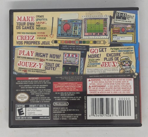 WarioWare: D.I.Y. (Nintendo DS, 2010) - Picture 2 of 4