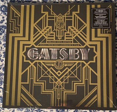 THE GREAT GATSBY Deluxe Gold Nuggef Vinyl 2 LP- Soundtrack Exclusive Color