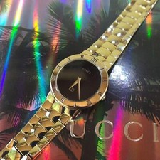 Classic Gucci 3300M Gold Plated Men's 