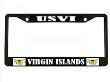 USVI Virgin Islands Car License Frame Car Tag Holder 