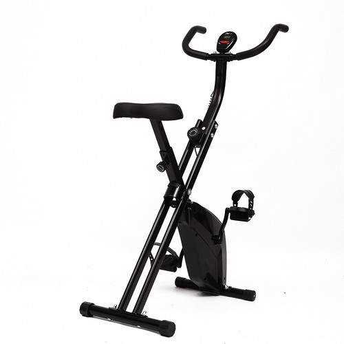 Folding Exercise Bike X-Bike Magnetic Bicycle Cycling Flywheel Fitness NEW - Picture 12 of 14