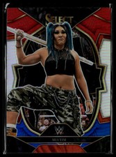 2023 Panini Select WWE #10 Mia Yim Red & Blue Prizms