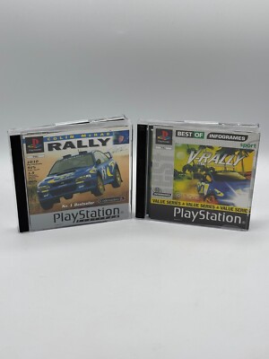 PS1 Sony PlayStation 1    V-Rally Colin McRae Rally - CIB/ PAL
