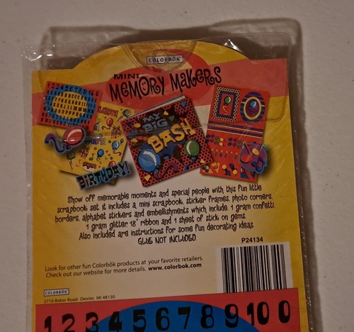 MEMORY MAKING MINI BIRTHDAY SCRAPBOOK SET & MEMORY KIT VACATION TRAVEL - Picture 12 of 13
