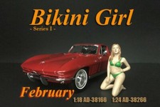 BIKINI GIRL FEBRUARY AMERICAN DIORAMA 38266 1/24