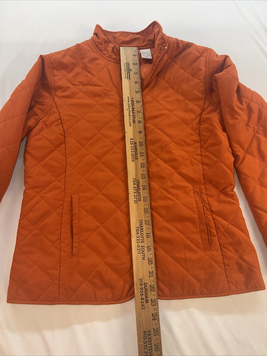 Preswick & Moore Sport Full Zip Insulated Quilted Coat Women's