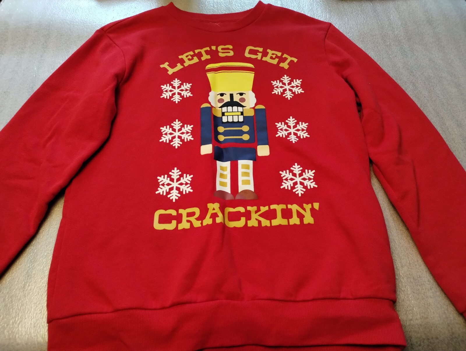 Lets Get Cracking Shirt Nutcracker Christmas Holi… - image 1