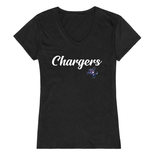Carl Sandburg College Chargers NCAA Womens Script Tee T-Shirt