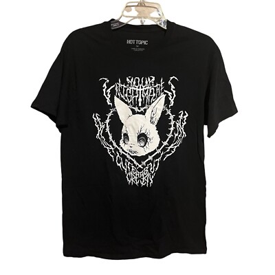Your Nightmare Cute But Creepy Bunny Rabbit Tshirt Hot Topic Exclusive Size M