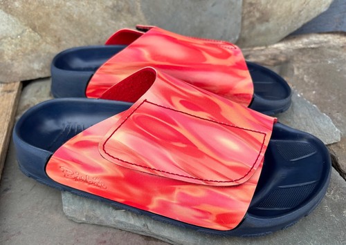 BIRKI’S by Birkenstock "Samoa" (41/10) Wassersandalen pink orange Batik EVA - Bild 2 von 13