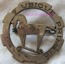 IN11812 - INSIGNE 1° Rgt de Chasseurs d’Afrique, Ubique Primus, cou évidé, pasti