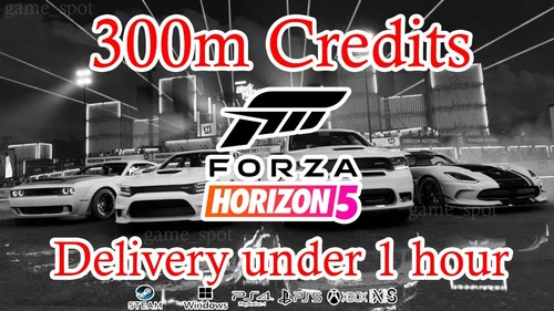 Forza Horizon 5 | ✅300M CREDITS✅- 100% Safe - XBOX/PLAYSTATION/PC/STEAM