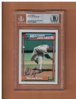 Nolan Ryan AUTOGRAPHED 1992 TOPPS BASEBALL CARD SIGNED TEXAS RANGER BECKETT AUTH