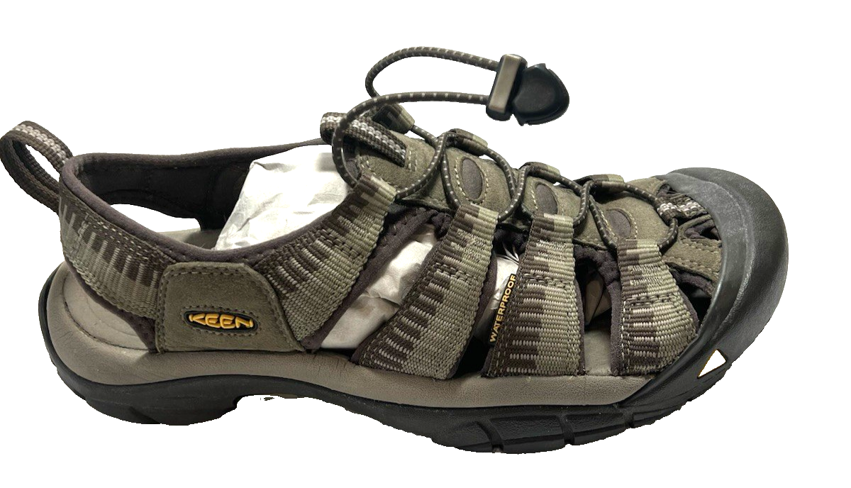 Sandali KEEN uomo taglia 9 5 verde oliva impermeabili trail escursionismo