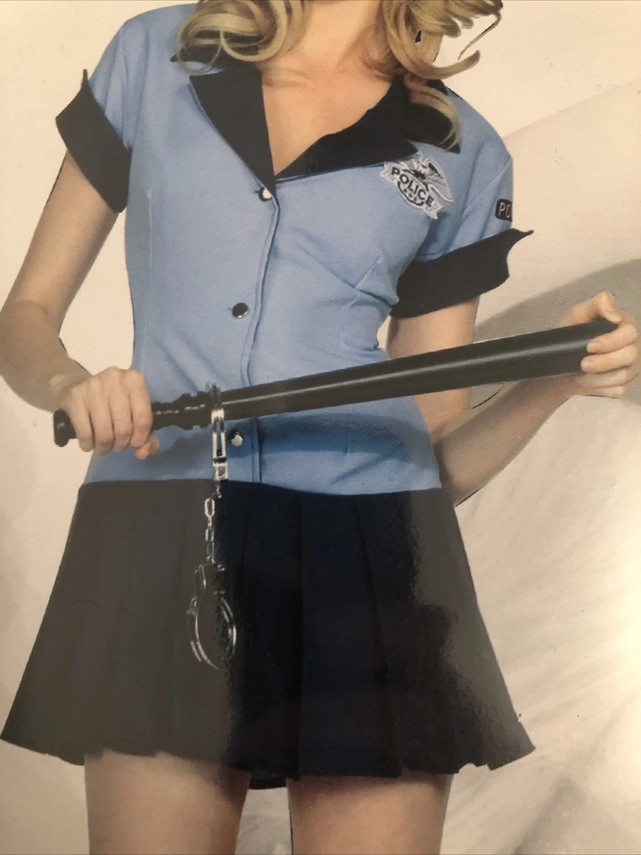 Sexy Disfraz de Teniente Lockup Mujer Policía Adulto Juegos con disfraces - Talla 6/8 - ¡NUEVO! Foto 3 de 4