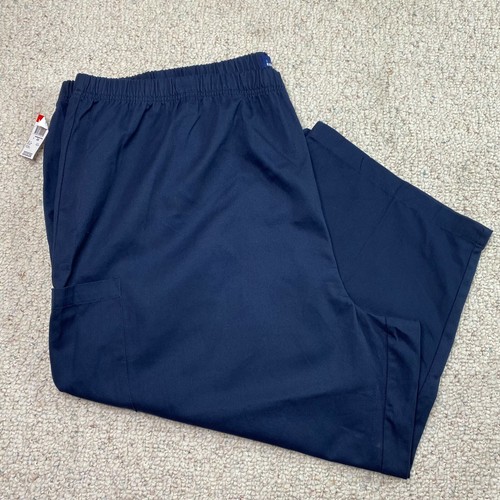 Basic Editions Womens Pants sz 4X Navy 