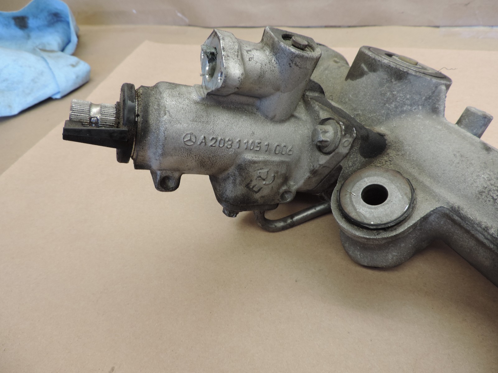 OEM Mercedes 0308 W209 CLK320 500 Power Steering Rack and Pinion (H7