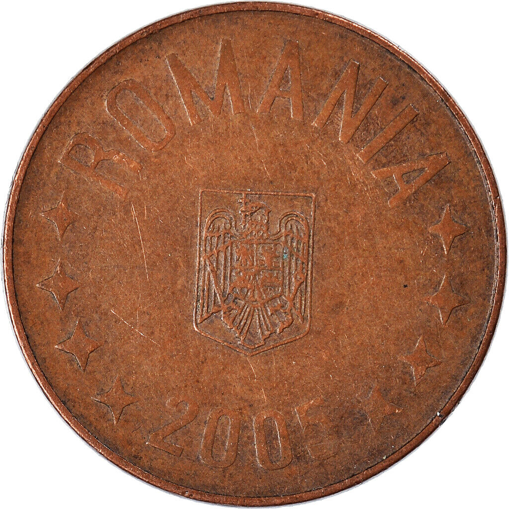 [#927462] Coin, Romania, 5 Bani, 2005