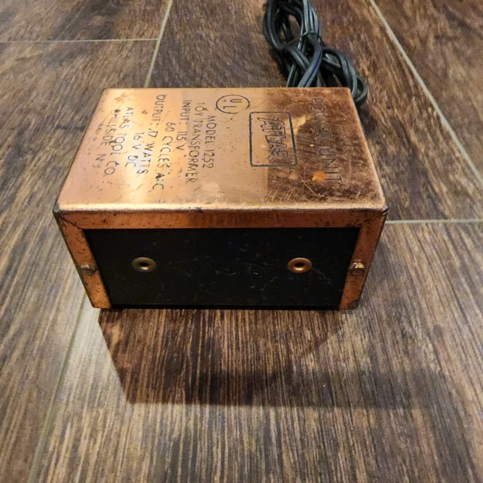 Atlas Power Pack 16V Transformer Slot Car Racing Replacement Part 115V Tested - Image 4 of 4