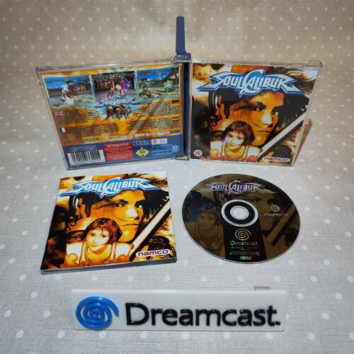 Soul Calibur Sega Dreamcast PAL - emballage d'origine, complet, testé et bon état  - Photo 1 sur 7