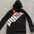 PUMA Boys' Logo Pullover Hoodie. Size L New With Tags.