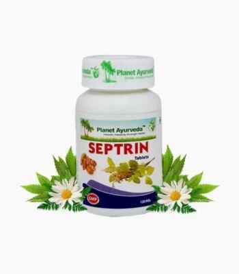 Planet Ayurveda Septrin Tablets 120 Tablets with Free Shipping