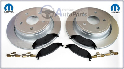 MOPAR BREMSSCHEIBEN + KERAMIK BREMSKLÖTZE HINTEN FÜR DODGE RAM 1500 2002 - 2019