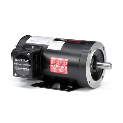 Marathon Y537 Electric Motor 1 HP 1200 Rpm 3ph 230/460 Volt 145TC 145THTR5376BA
