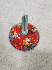 US Metal Toy Tin Grinder Noise Clowns.