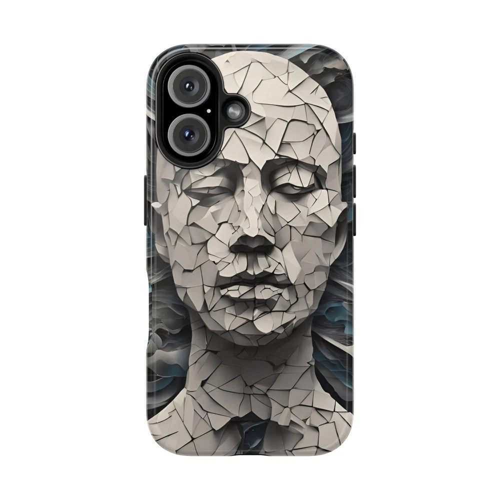 Abstract Art Surreal Man Phone Case Durable for iPhone Samsung