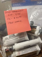 Lot 11- 3M  Scotch-Weld  Epoxy Adhesive DP110 Translucent, 48.5mL EXP 7/25