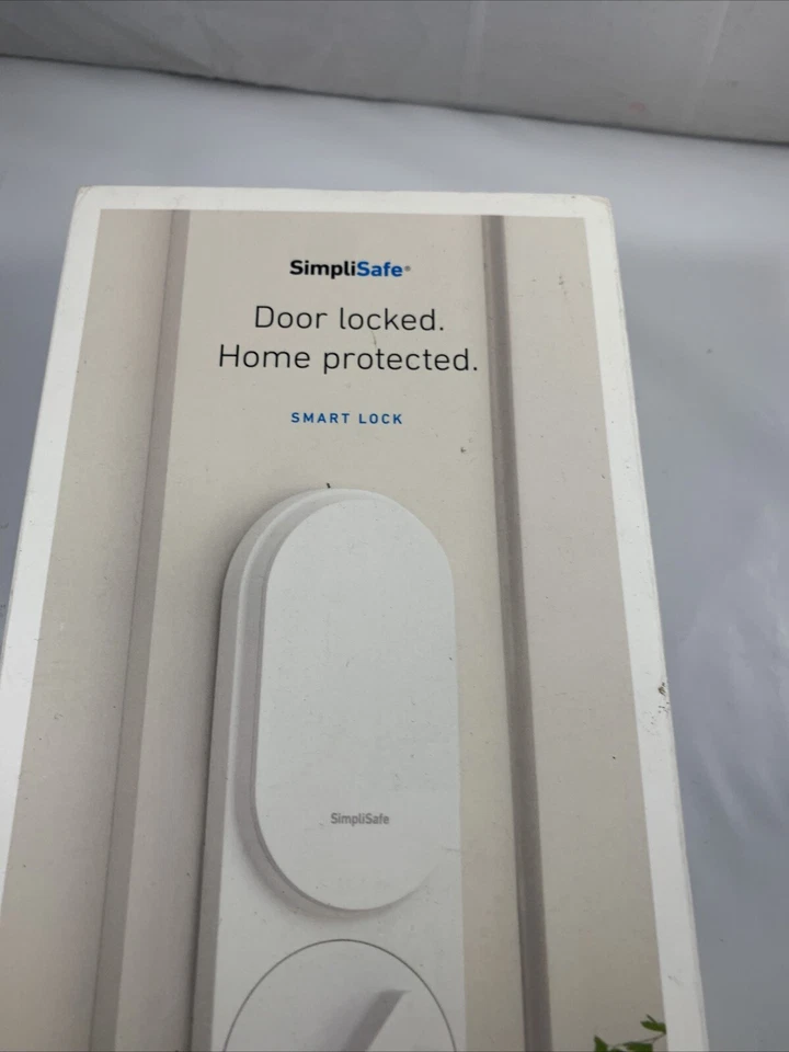 SimpliSafe Smart Lock & PIN Pad White Wireless Door Home Security  - Image 3 of 4