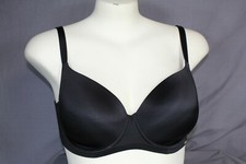 City Chic Underwire Lined Black Full Coverage Bra UK/US Size 38DD