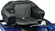 Moose ATV Rear Passenger Seat Cargo Storage Trunk Box Luggage Helmet Compartment