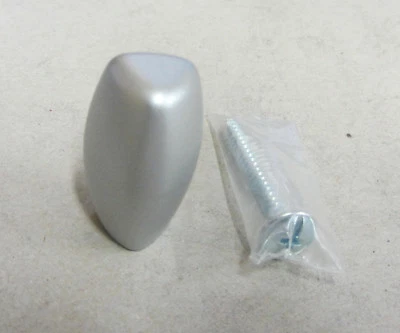 Knob knob x furniture cabinets drawers size ø 18mm plastic silver color
