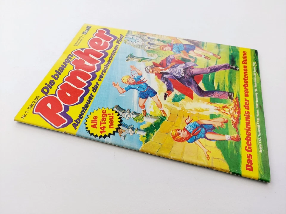 Bastei Abenteuer Comic - Die blauen Panther Nr. 1 / Z2 - Bild 2 von 4
