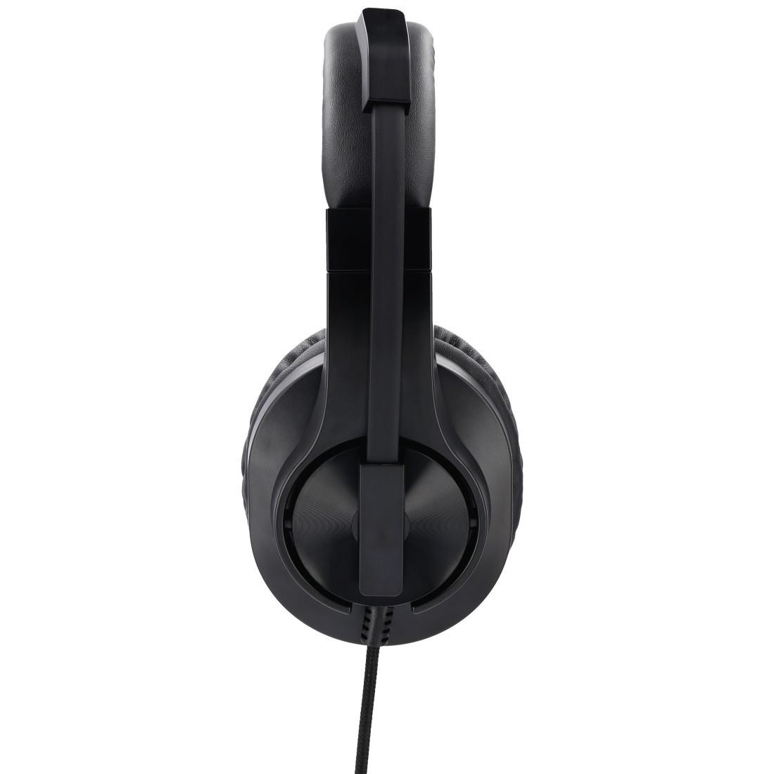 Casque micro PC Hama HS-P350 stéréo de bureau filaire double jack 3.5mm noir