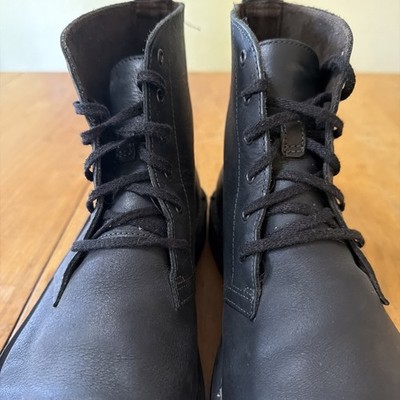 Clarks Originals Desert Mali Black Leather Lace Up Ankle  display picture 1