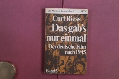 406768 Curt Riess DAS GAB'S NUR EINMAL MTV - Molden-Taschenbuch-Verlag Der