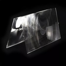 2pcs 165X100mm Fresnel Lens f 7'' Projector LCD Screen Focal Length 185mm 120mm