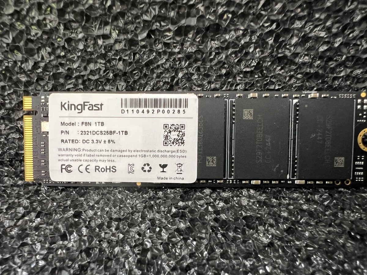 内蔵型SSD KingFast 1TB SSD Amazon | KingFast NVMe SSD 1TB PCIe Gen4×4 最大読込: 5,100MB/s