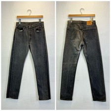 80s vintage levis 501 denim pants jeans button fly made in usa size 31 443179