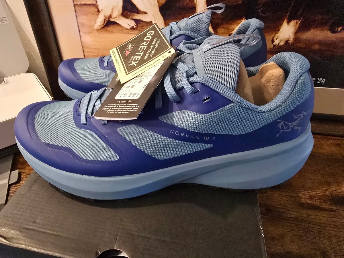 Arc'teryx Norvan LD 3 GTX L08130400 Sneakers Men's 12 Blue Running