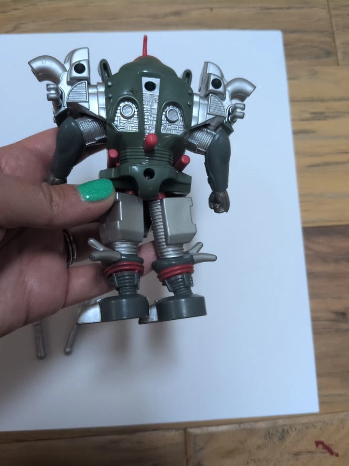 1996 Bandai Power Rangers Zeo Mechanizer Action Figure Complete w/ Missiles - image 2 of 3