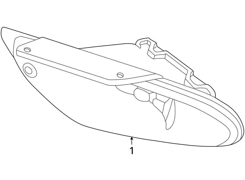 APTO PARA CHRYSLER 300M 1999-2004 FARO ANTINIEBLA 4574826AB - NUEVO OEM 4574826AB Foto 3 de 3
