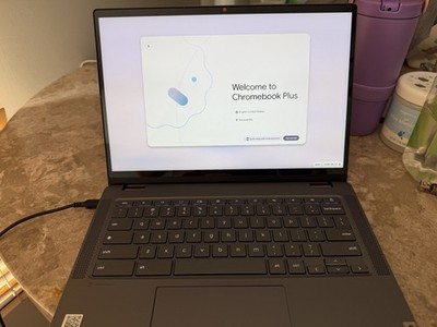 Lenovo - Flex 5i Chromebook Plus Laptop with Google AI - 14'' 2K Touch - Intel...