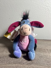   Vintage Disney Eeyore Lovebug Bean Bag / Beanie - 2000 Valentines - MWMT