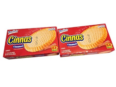   New Mexican Marinela CINAS Cinnamon Soft Baked Milk Sugar Cookies 8-Packs 1lb