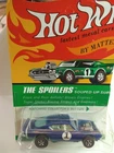 Hot Wheels NEW REDLINE 1970 Spoilers King Kuda ON CARD Blue w/ White Int.